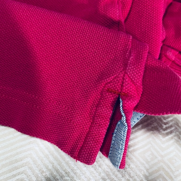 Tommy Hilfiger Custom Fit Collection Fuscia Polo Shirt - Picture 4 of 13